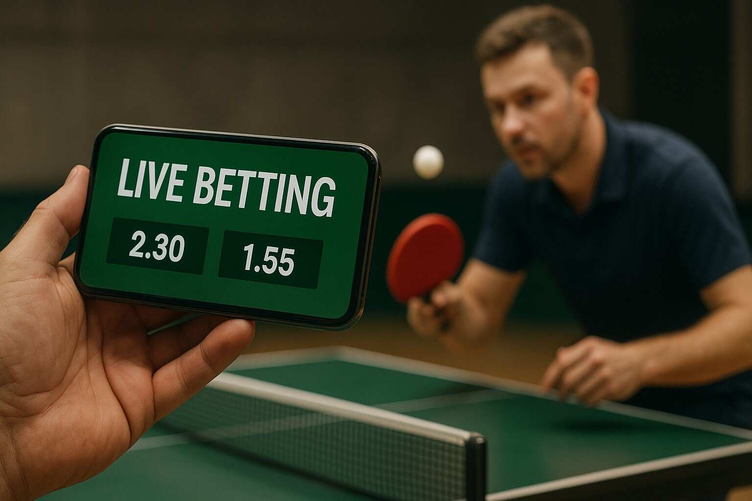 Настольный теннис live: как делать ставки и выигрывать в реальном времени