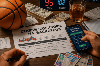 Ставки «коридоры» на баскетбол — стратегия, расчёт и реальная эффективность